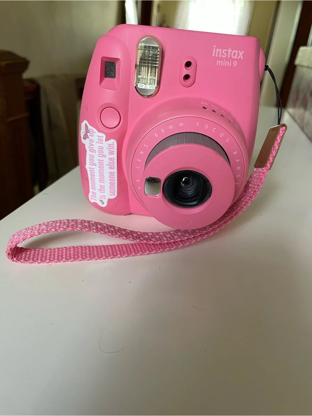 Fujifilm instax mini 9 Instant Camera - Bright Pink
